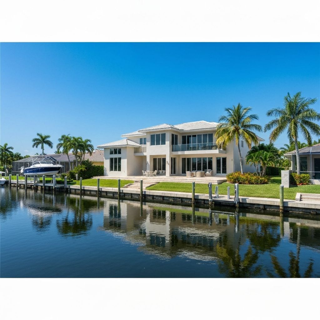 Waterfront Homes in Cape Coral